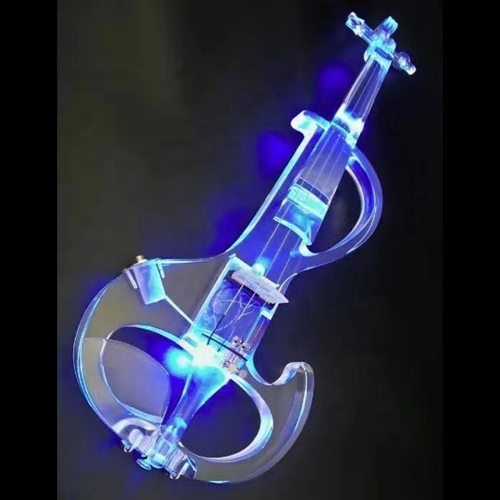 S-type Transparent Acoustic Perfesional Pickup Electric Violin