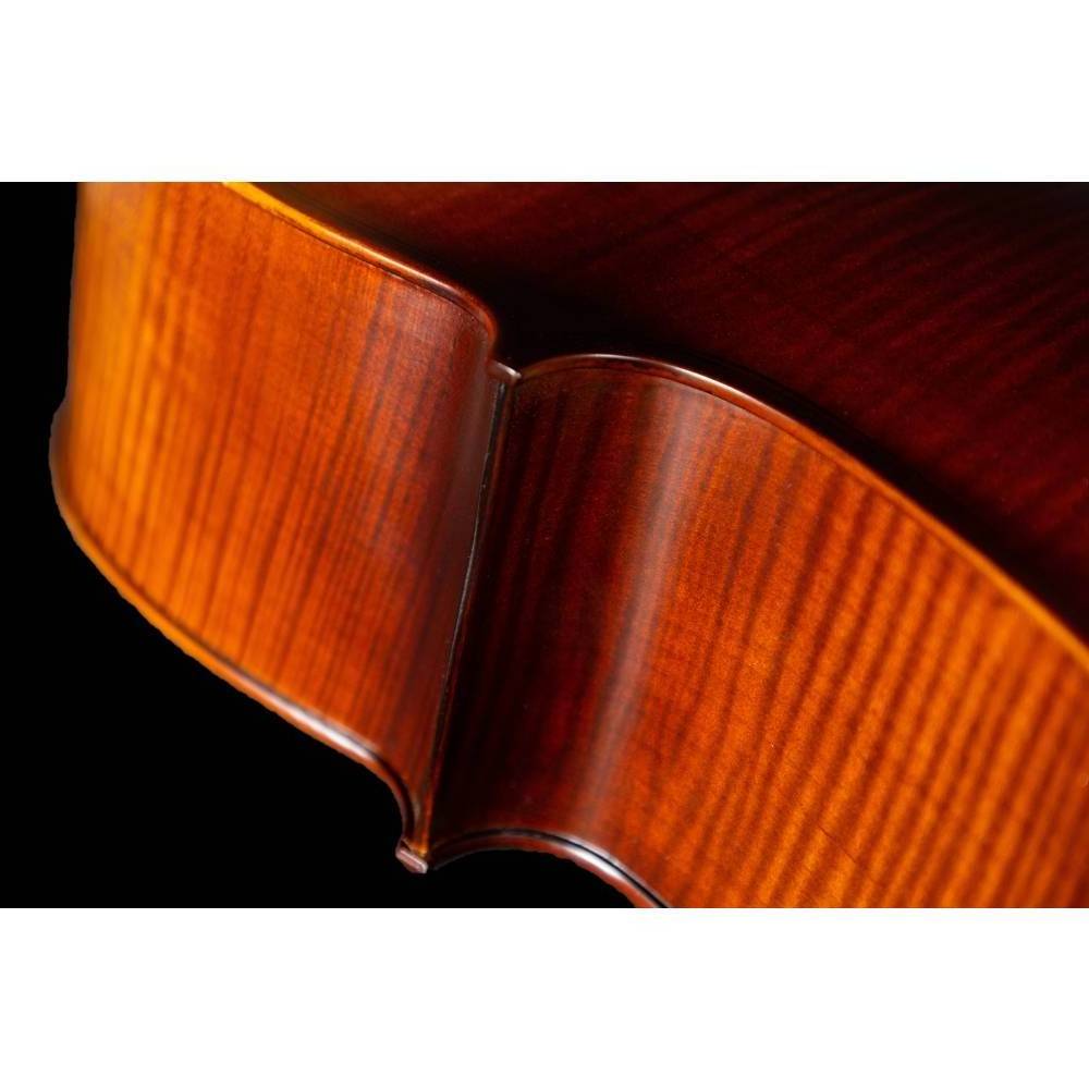 Solid wood matte flat pop professional handmade flame cello