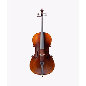 Solid wood matte flat pop professional handmade flame cello