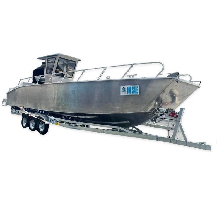 2022 new design Aluminum Landing craft barge 9mx2.5m