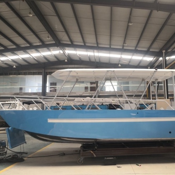 7.9m aluminum landing craft with hardtop