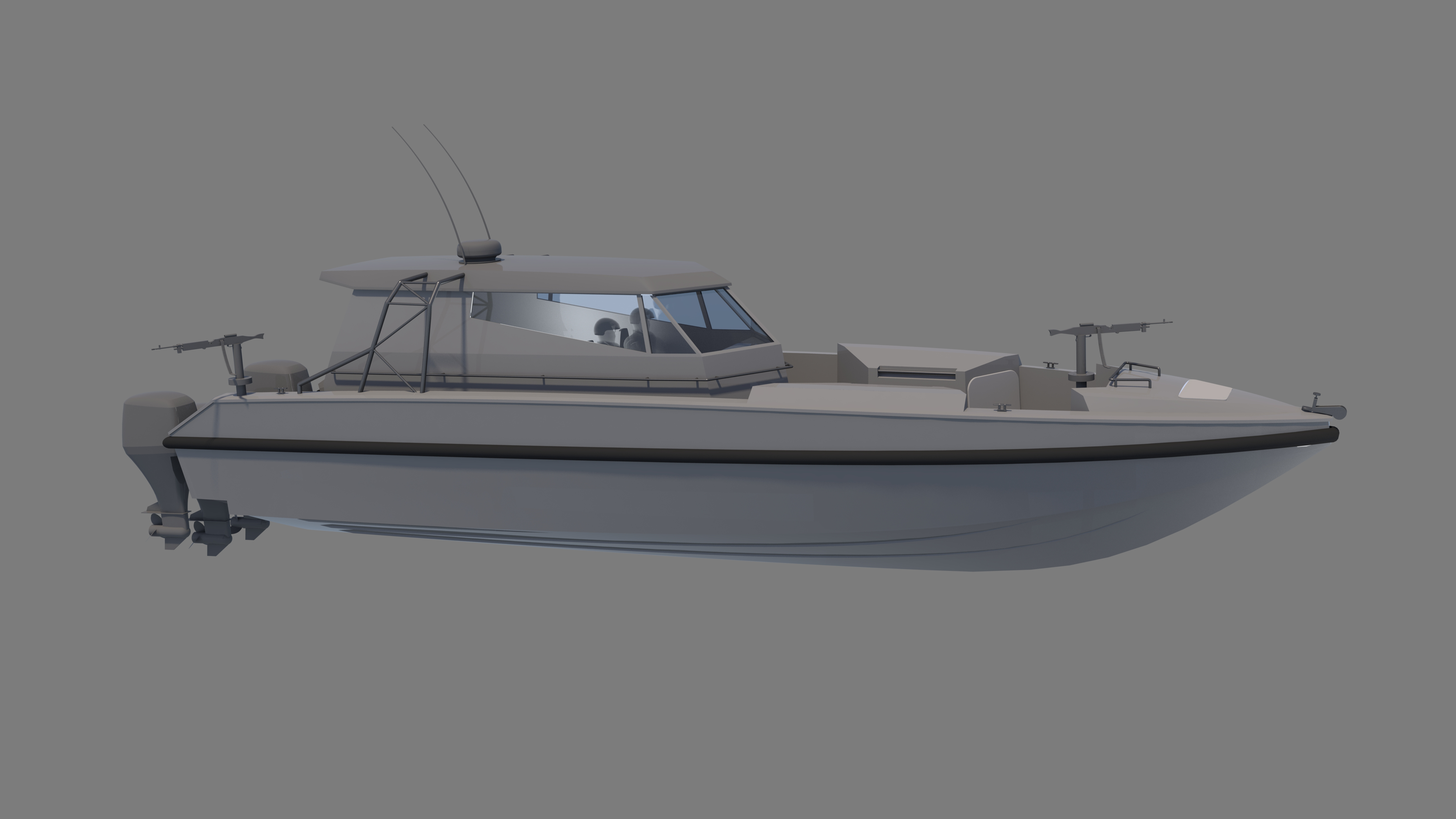 Tai Xin 12m x 3.3m size aluminum patrol boat for coast guard