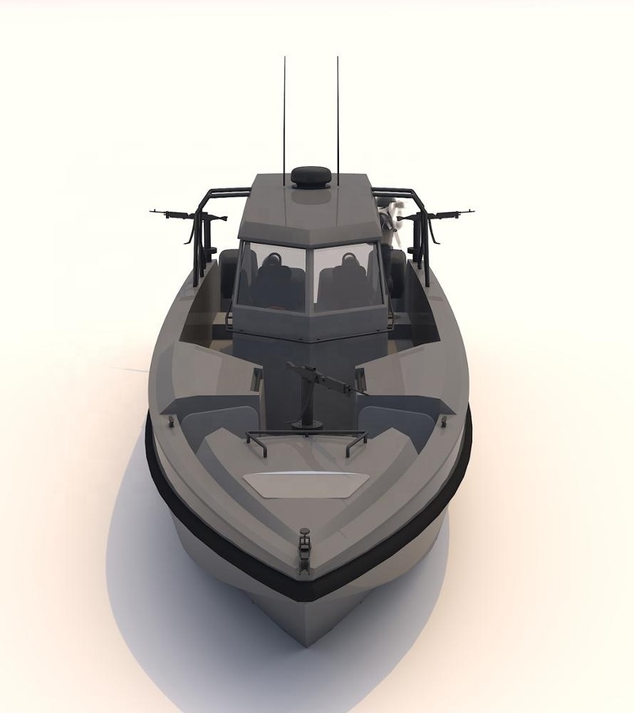 Tai Xin 12m x 3.3m size aluminum patrol boat for coast guard