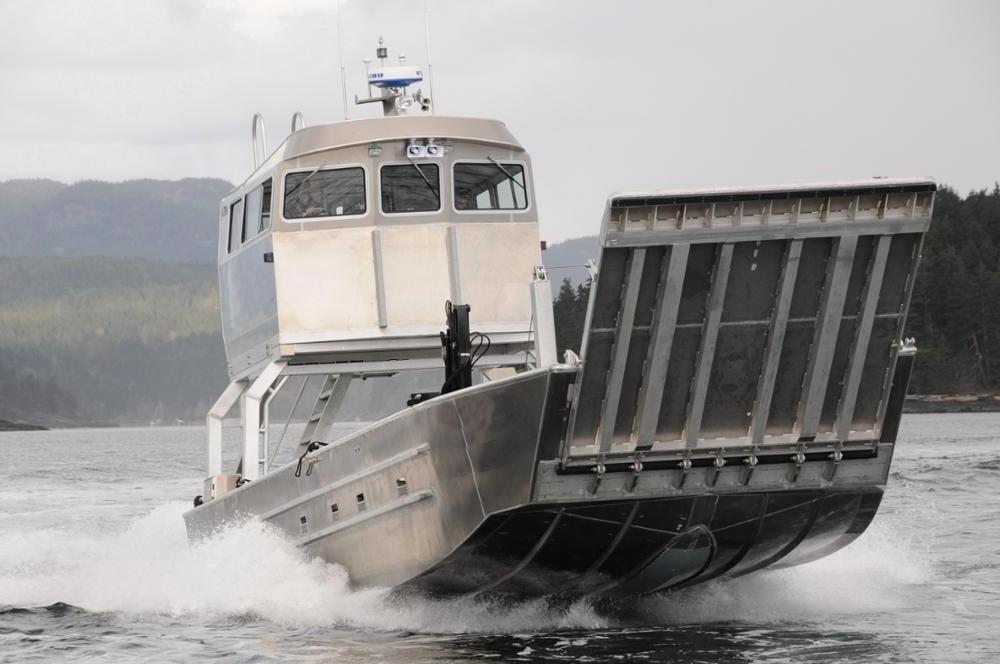 13m Aluminum Alloy CE Standard Work barge boat Landing Craft for sale