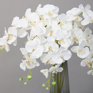 Natural Artificial Flowers Orchid Artificial Flower Butterfly Orchid for Decor orchid decorative flowers