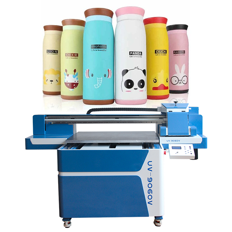 CNC Factory Phone Case UV Printer Flatbed Bottle Printer For Magnet Glass Printing Machine