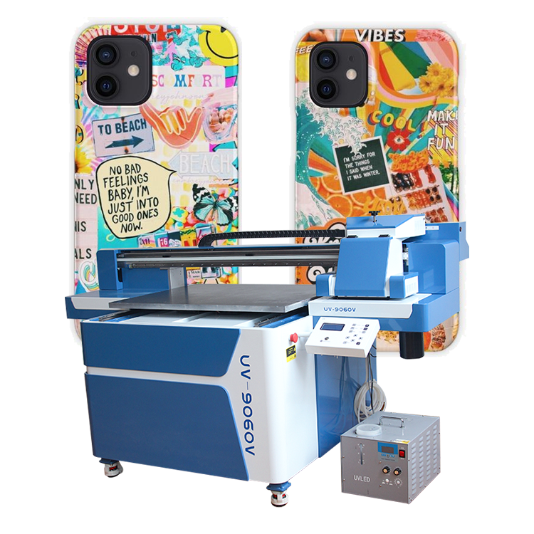 CNC Factory Phone Case UV Printer Flatbed Bottle Printer For Magnet Glass Printing Machine