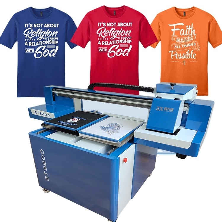 Cloth Garment T Shirt Printer Uv new a3 size textile fabric sweater cloth tshirt printing machine dtg printer