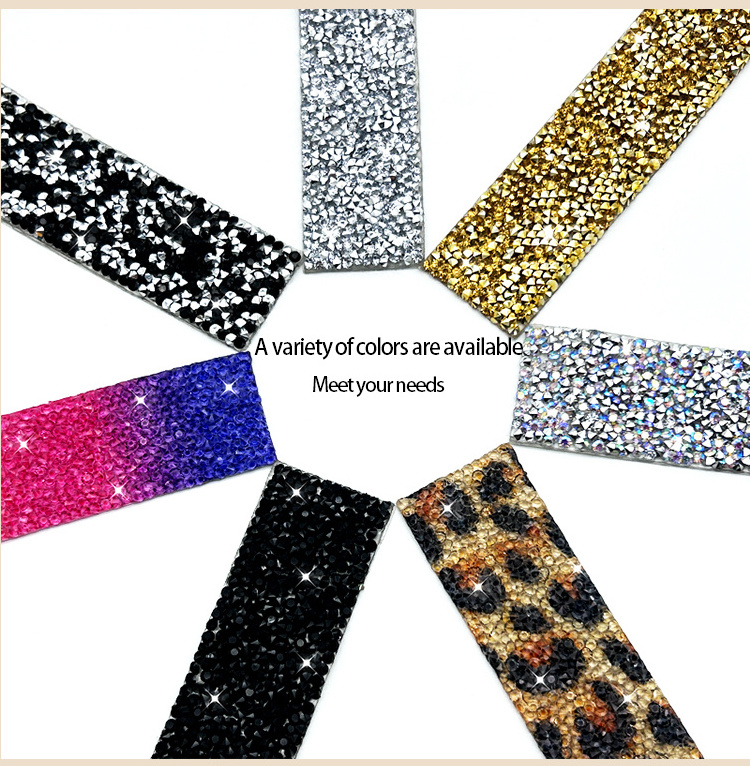 Wholesale resin sharp bottom rhinestones color banding resin rhinestones trim clothes crafts