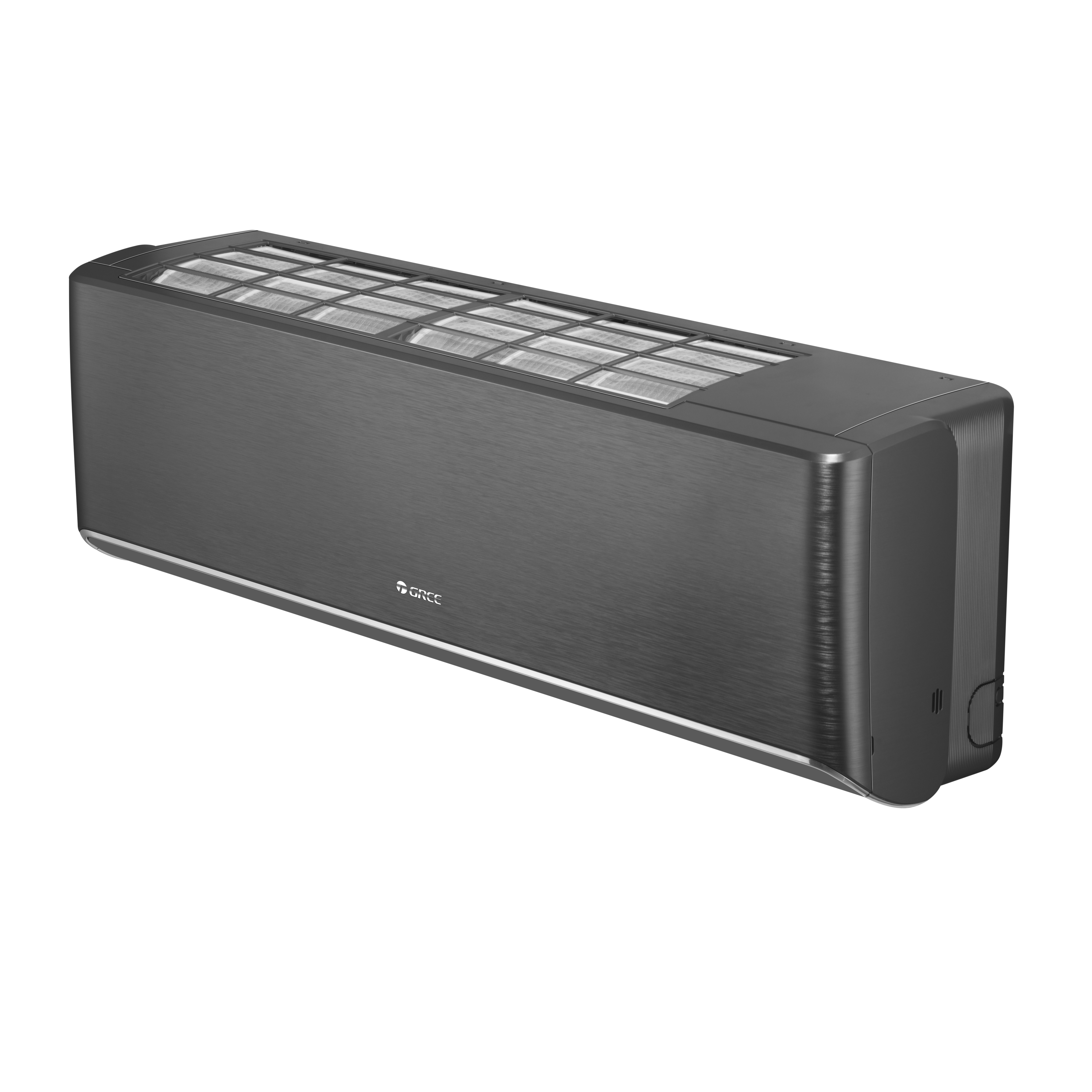 Gree Mini Black Split Wall Mounted Air Conditioner Cooling and Heating 12k BTU Airy Series R32 DC Inverter WIFI Control