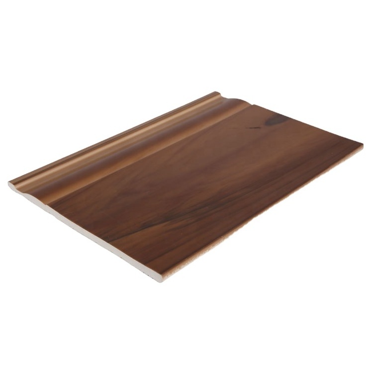 Customized Waterproof Baseboard Skirting Panel Covers Kitchen Cabinet Plinth Pvc Skirting Board