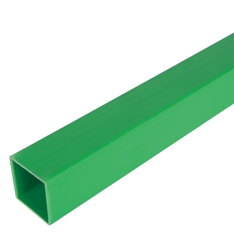 Green Rectangle PVC Rectangular Acrylic Square Tube