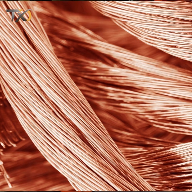 Large Stock High Purity 99.95% to 99.99% Copper Wire Soft 18/20/22/24/26/28 Gauge Solid Bare Round Craft Copper Wire