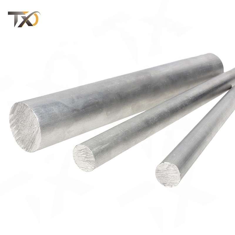 China 6061-T6 6063 6082 Aluminum Rod Bar Wholesale large diameter Billet Alloy Rod aluminum bars