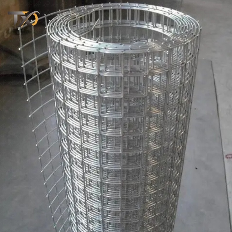 10 Gauge Galvanized Cattle Welded Wire Mesh Panel 6*6 Galvanised Reinforcing Concrete Rebar Galvanized Chicken Wire Mesh