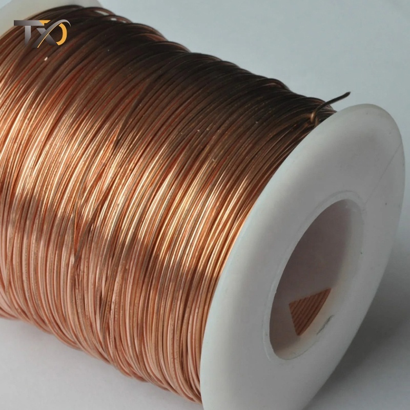 Large Stock High Purity 99.95% to 99.99% Copper Wire Soft 18/20/22/24/26/28 Gauge Solid Bare Round Craft Copper Wire