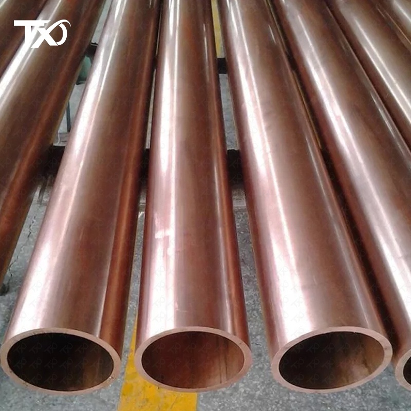 Hot Sell Customized Copper Pipe Fittings 25mm Armaflex 12.7mm Refrigerant Copper Pipe For Air Condition Ac 1/4'' 3/8''