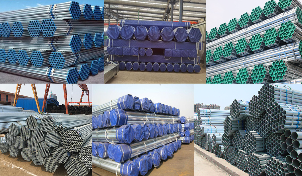 straight seam welded galvanized pipe seamless galvanized steel round pipe 1x1 inch galvanized square pipe