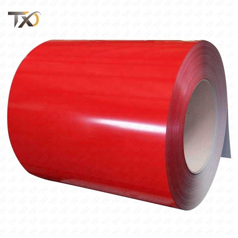 Factory Direct Sale ppgi steel coil manufacturer in china 0.48mm ppgi prepainted gi steel coil ppgi