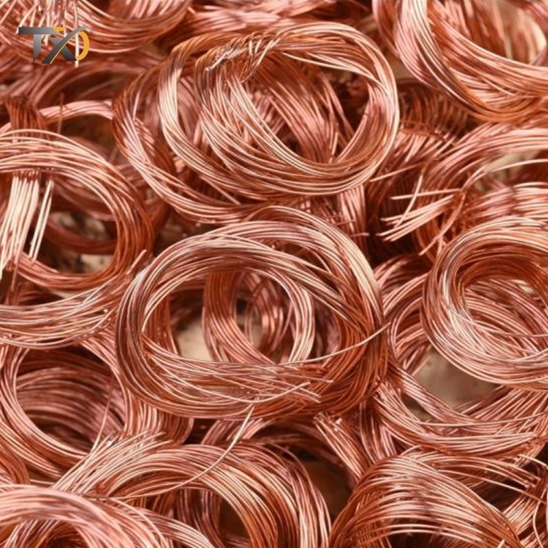 Large Stock High Purity 99.95% to 99.99% Copper Wire Soft 18/20/22/24/26/28 Gauge Solid Bare Round Craft Copper Wire