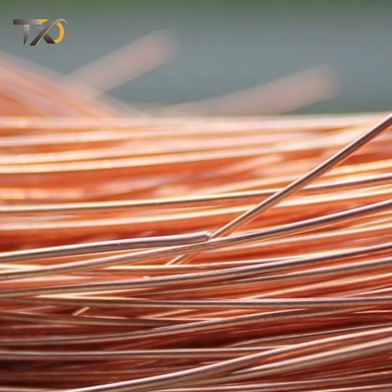 Large Stock High Purity 99.95% to 99.99% Copper Wire Soft 18/20/22/24/26/28 Gauge Solid Bare Round Craft Copper Wire