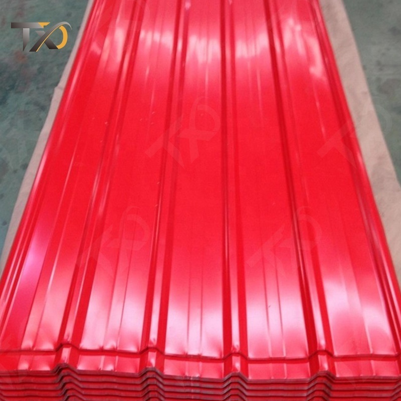 coated metal roofing sheets building materials industrial sheet metal foshan steel factory