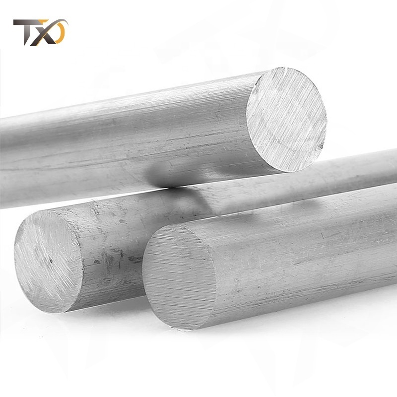 China 6061-T6 6063 6082 Aluminum Rod Bar Wholesale large diameter Billet Alloy Rod aluminum bars