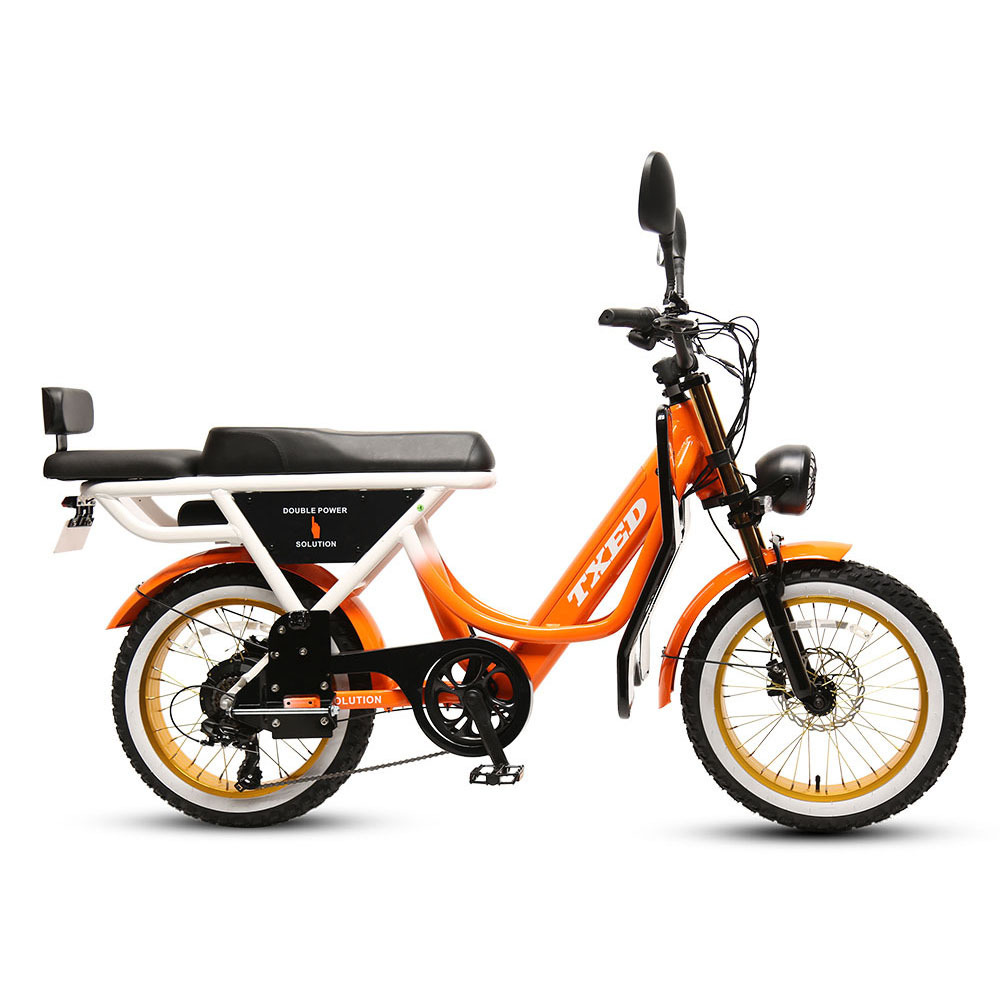 TXED extraordinary Electric motorcycle bike Design with windscreen 48V/250W motor fat tire hybrid electric city bicycle