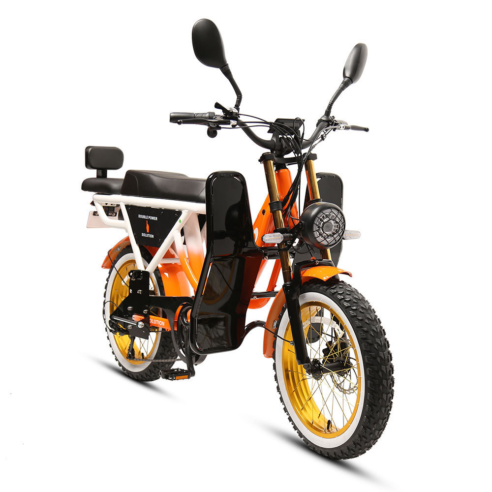 TXED extraordinary Electric motorcycle bike Design with windscreen 48V/250W motor fat tire hybrid electric city bicycle