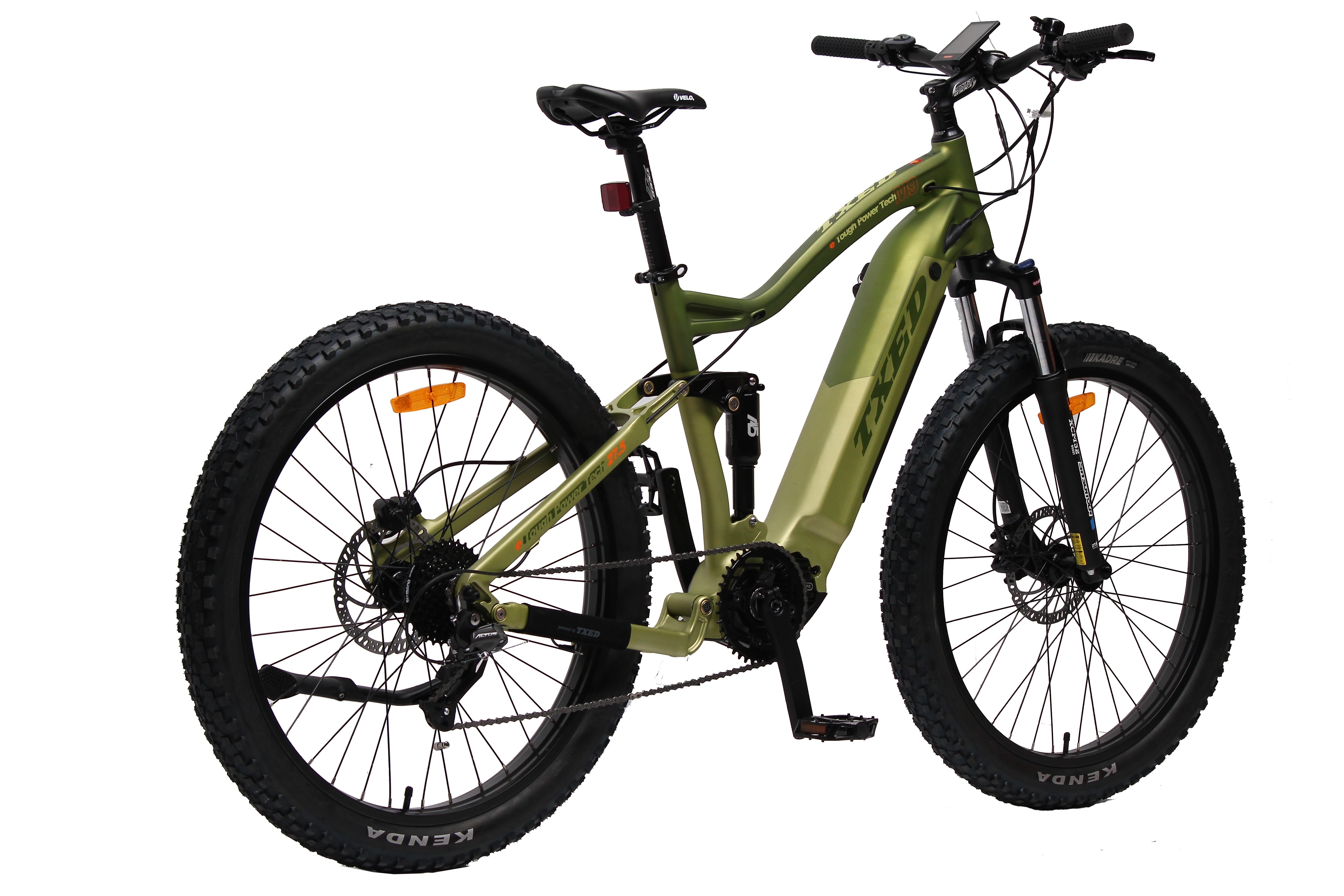 TXED e bicycle for adult 250W ebike fat tire full suspension mtb e-bike 27.5 inch fat tire electric mountain bike