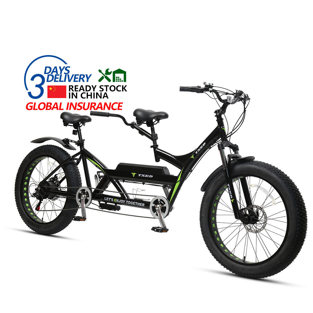 TXED New Type Let's Enjoy 48V 500W Together Electric Tandem Bicycle