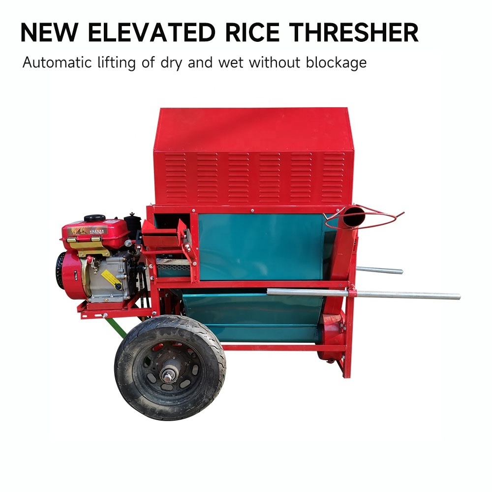 tingxiang rice mini wheat thresher Diesel engine Small Threshing Machine Grain Soybeans paddy thresher rice thresher machine