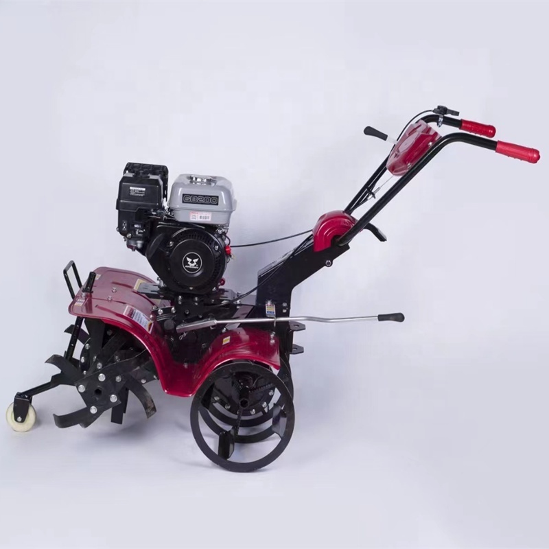 Tingxiang cheap mini Diesel Engine 6hp Cultivators Farming 4 Stroke Mini power Tiller machine agricultural walking tractor