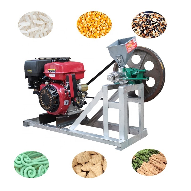 TX multifunctional commercial snack machines corn rice maize grain snack puff puffed puffer puffing making extruder machine