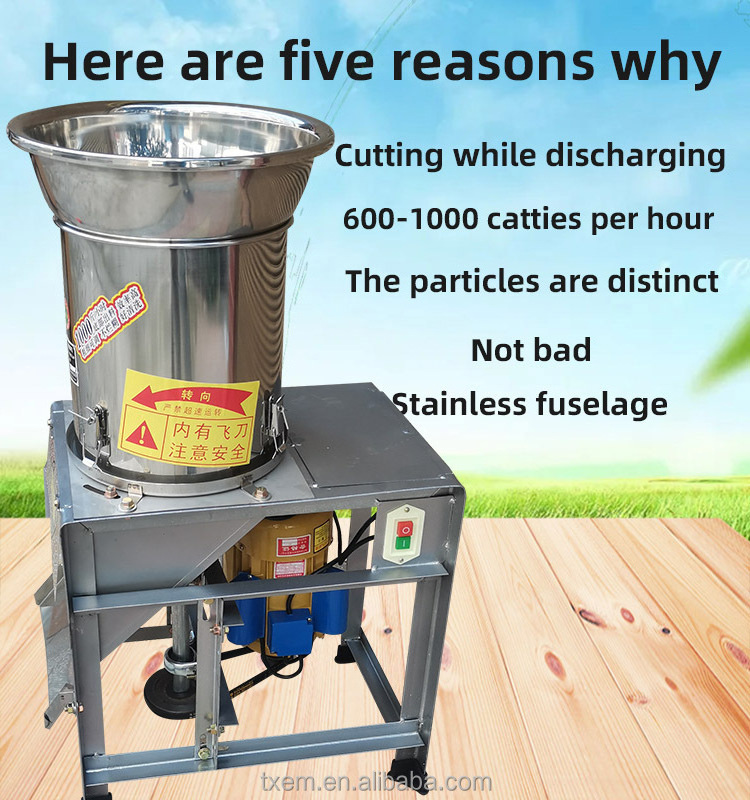 TX hot cheap dicing machine for vegetables Commercial Automatic Garlic Grinder/onion Chopper/vegetable Cutter Machine