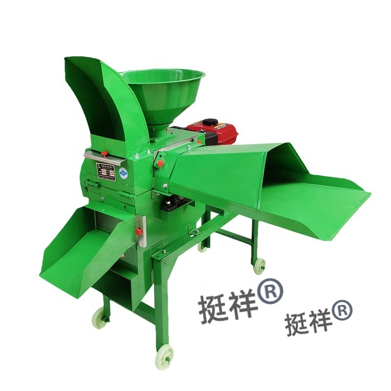 Tingxiang chaff cutter chopper cattle feed processing machine Pig feed machine grass chopper machine grain grinder for animals