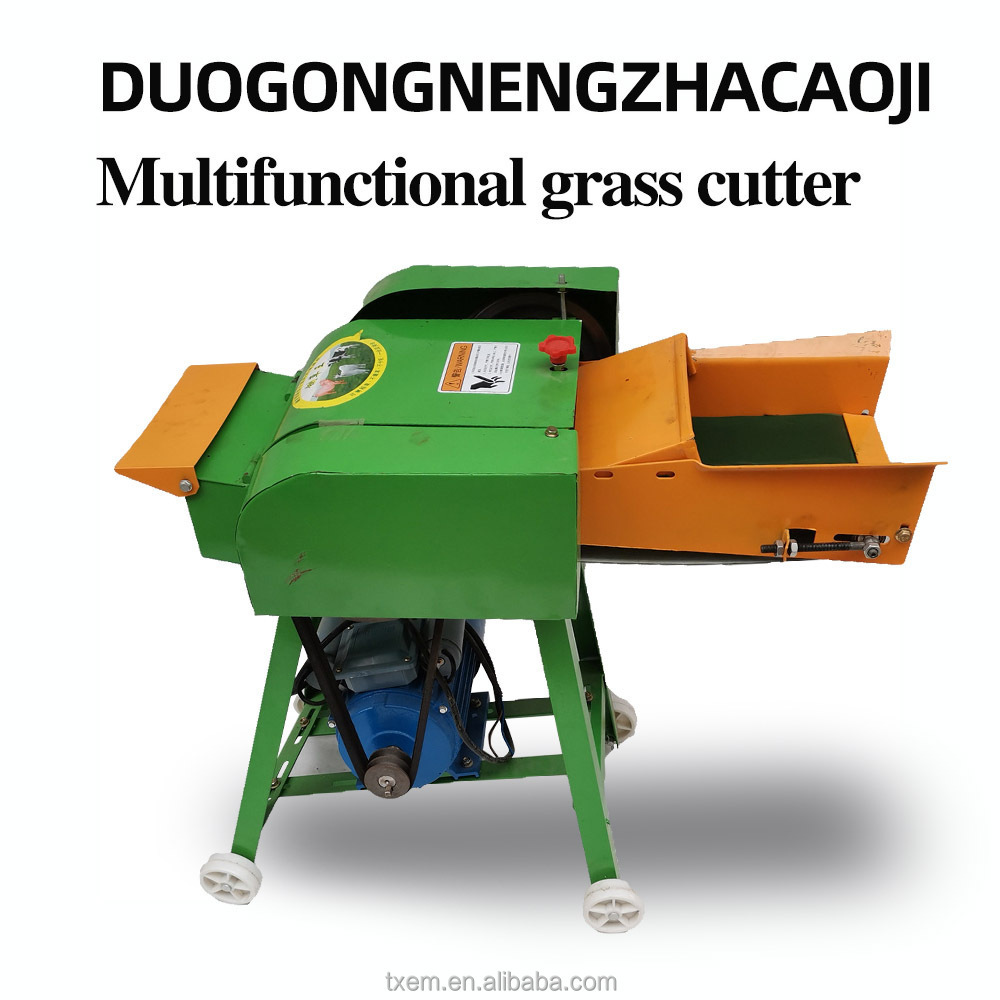 Tingxiang india kenya Mini Animal pig cattle Feed Processing grass cutting chopper machine straw chopper chaff cutter machine