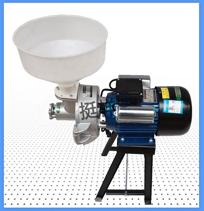 TX automatic electric grain grinder flour mill wheat feed small scale maize milling machine corn grits milling making machine