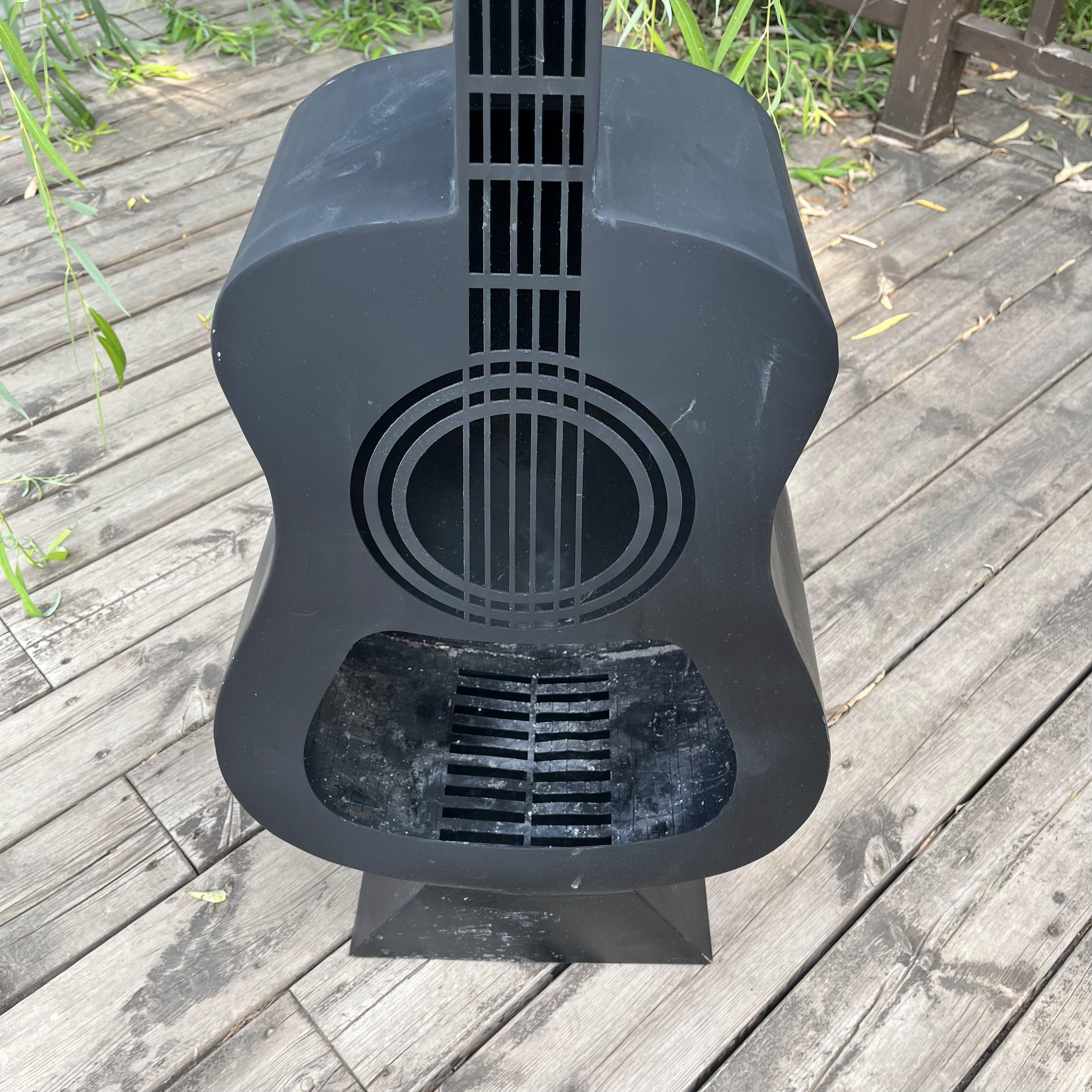 Factory metal   guitar Fireplaces Outdoor Fire Pit Tabletop Personal Fireplace