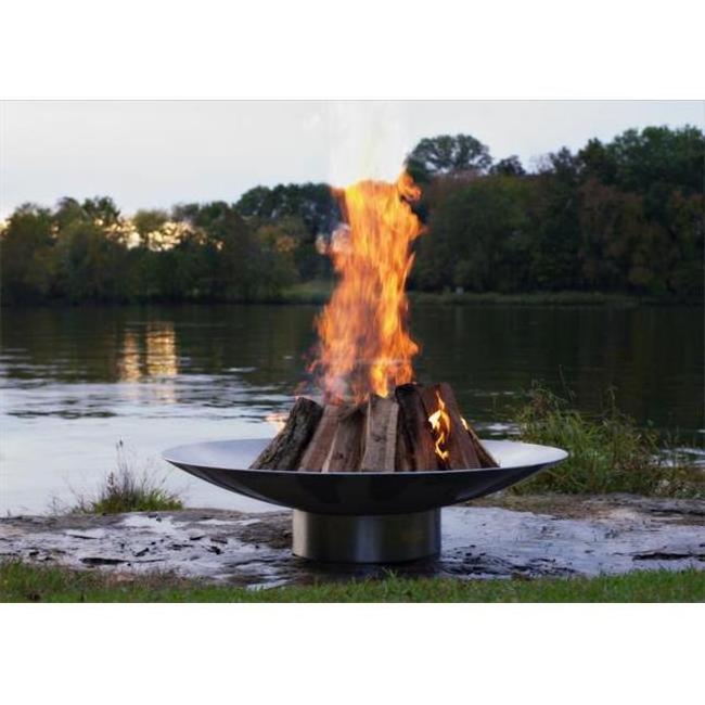 Corten steel round fire pit bbq metal fire pit wood burning steel firepit bowl