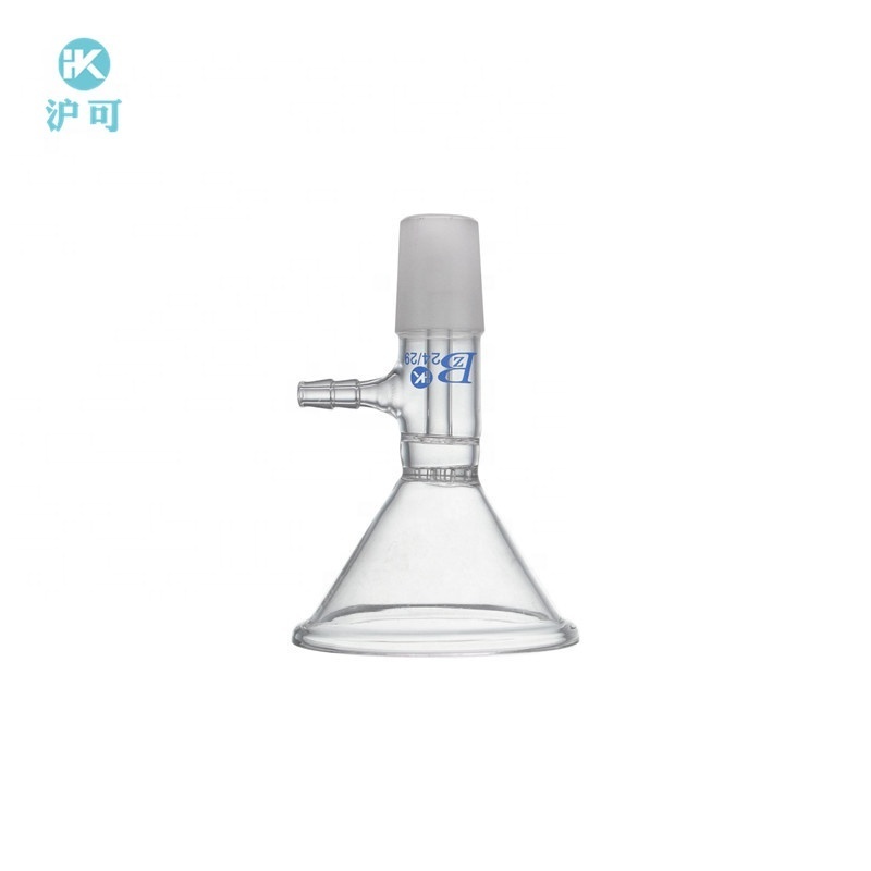 Huke Sciences Customized Conical filter funnel with fritted disc