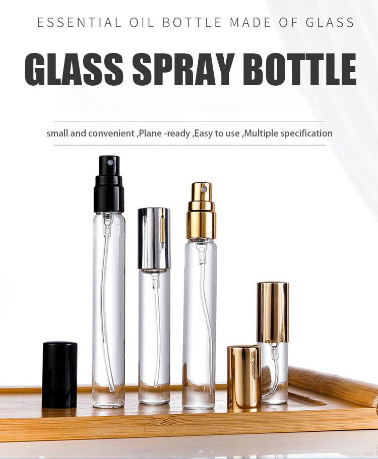 small glass spray bottle 2ml 3ml 5ml 10ml 15ml 20ml 30ml glass perfume bottle essential oil bottle