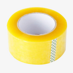 Super Clear Adhesive Of fice School Stationery Packing Bopp Transparent Printed Tape With Logo