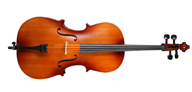 Professional cello solid wood tiger stripes play adult children beginners practice cello