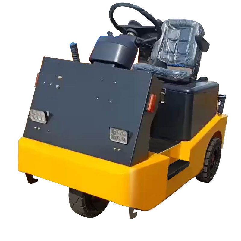 Cheap factory price 6 ton aircraft electric battery seated tow tractor baggage tow tractor for airport