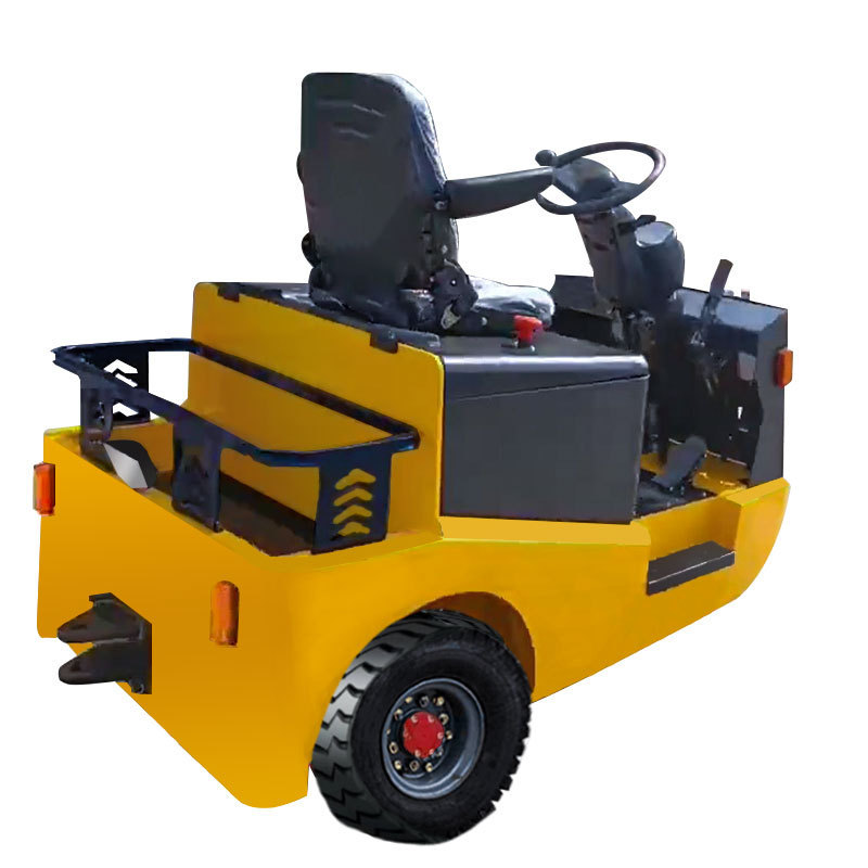 Cheap factory price 6 ton aircraft electric battery seated tow tractor baggage tow tractor for airport