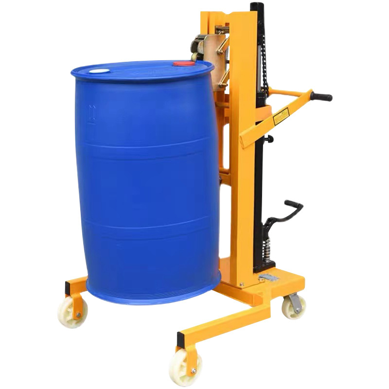 Factory hot sale hand oil drum carrier drum trolly factory direct sell oil drum trolly truck carrier