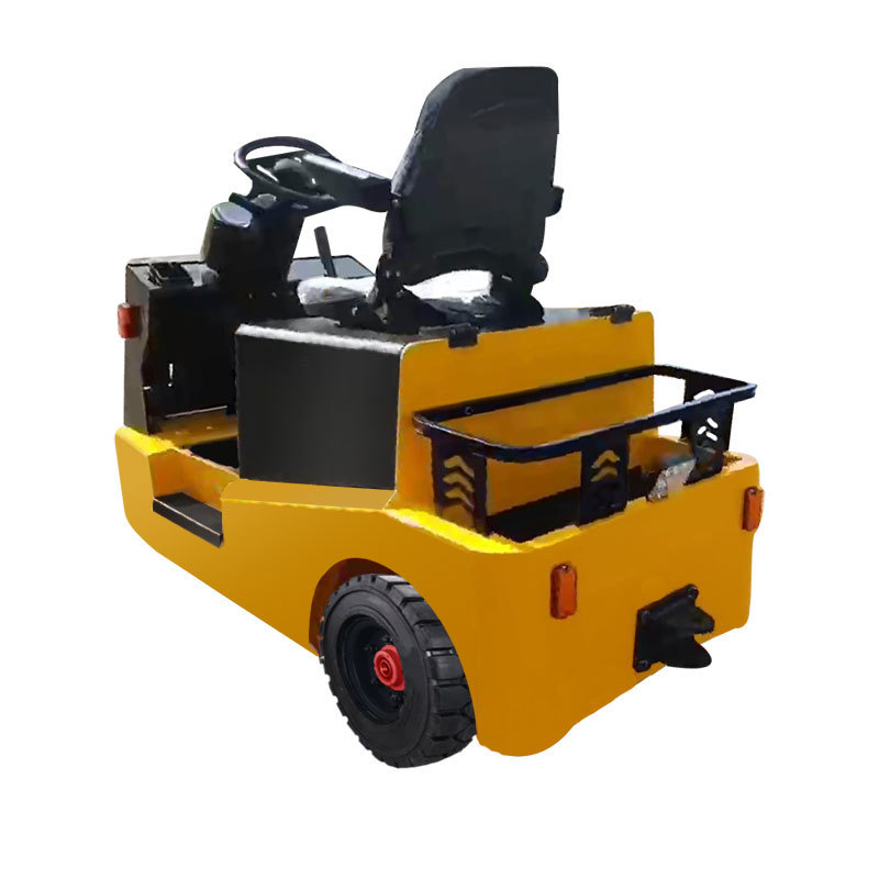 Cheap factory price 6 ton aircraft electric battery seated tow tractor baggage tow tractor for airport