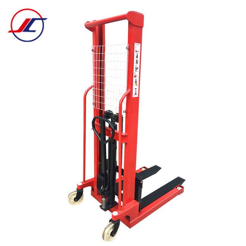 Factory Price Forklift For Sale 1 TON/ 2 TON Manual Hand Stacker With Hydraulic Pump High Lift Forklift