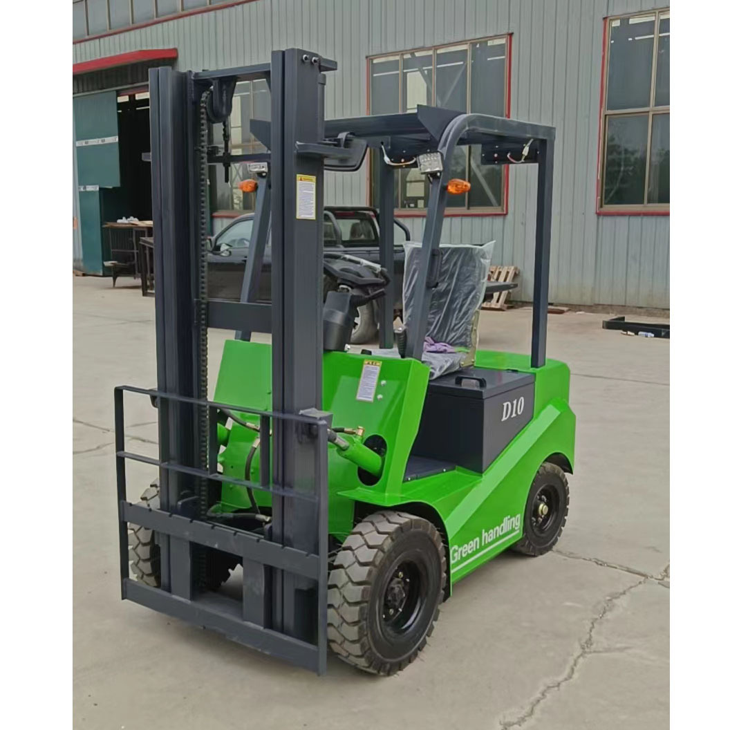 electric forklift 1ton 1000kg capacity full electric forklift with 4 big wheels Small Electric Fork Lift